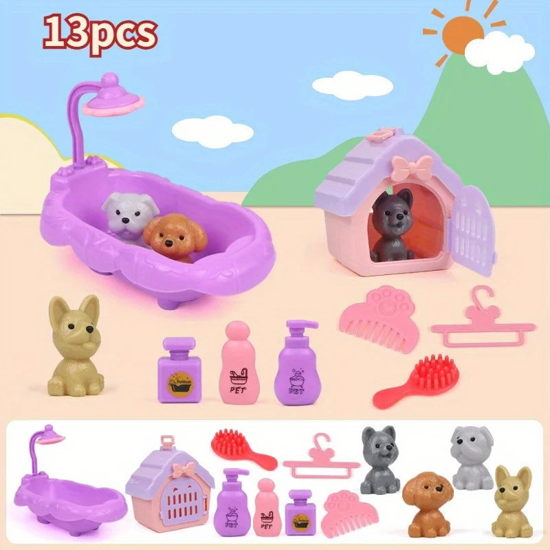 Cesta de Juguetes para Perros – Set Familiar Interactivo