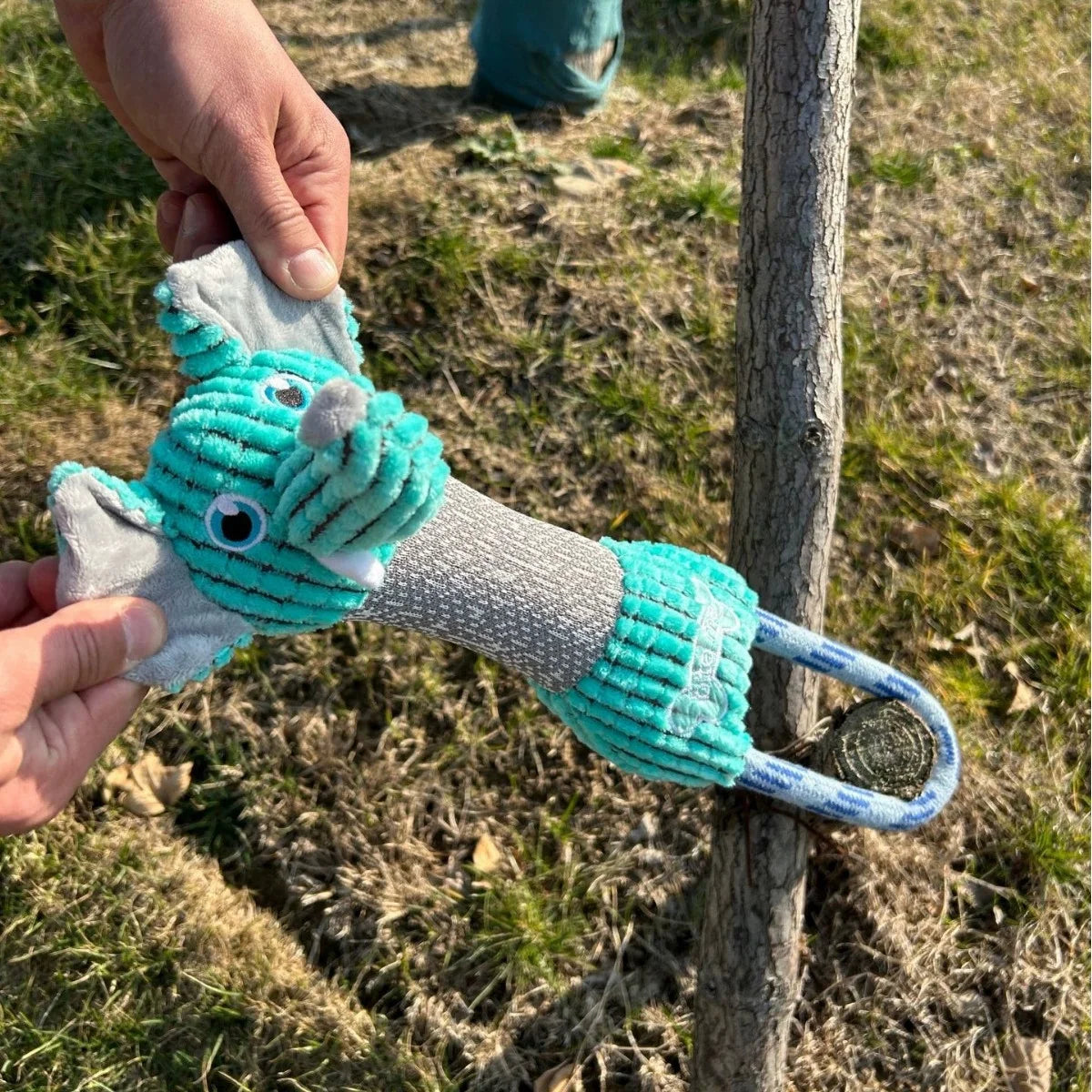 juguete de peluche para perros con forma de animal resistente a  mordidas y con chirridos