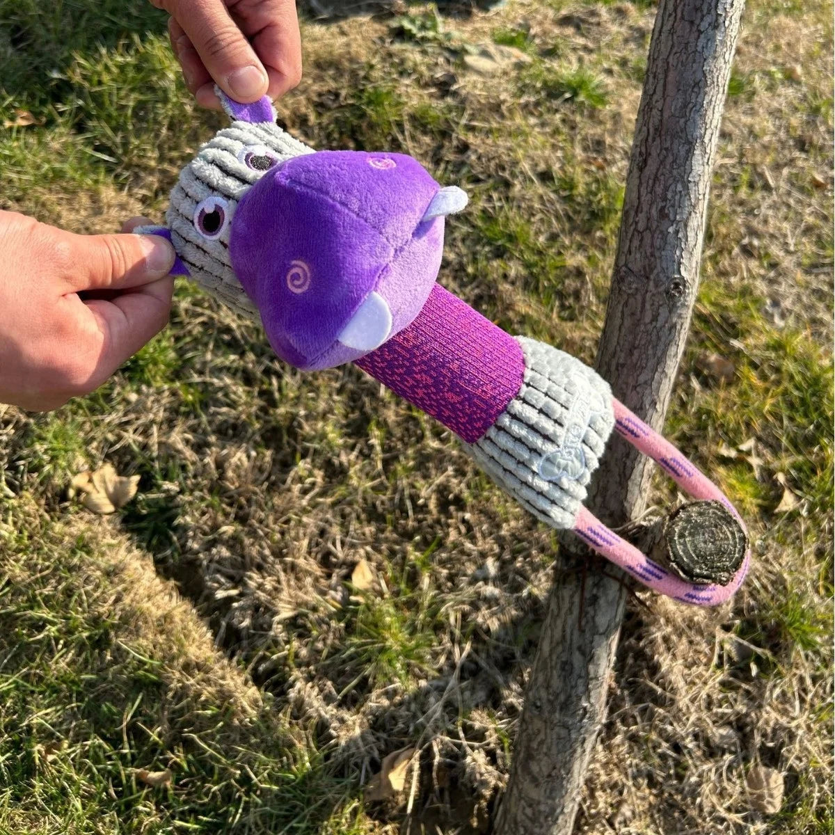 juguete de peluche para perros con forma de animal resistente a  mordidas y con chirridos